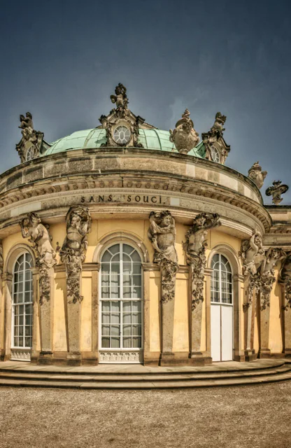 Schloss Sanssouci in Potsdam, Brandenburg