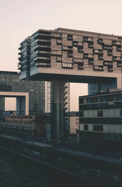 Kranhäuser in Köln, Nordrhein-Westfalen